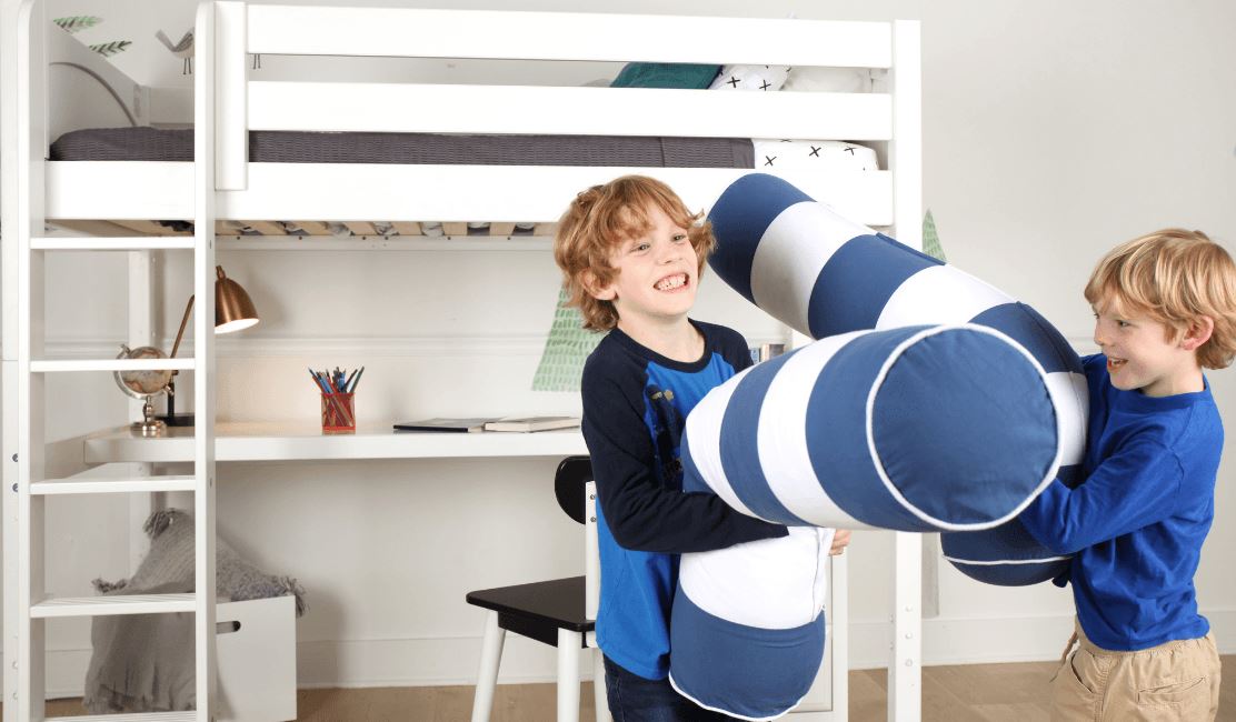 Our Favorite High Loft Bed with Ladder - Meet the JibJab