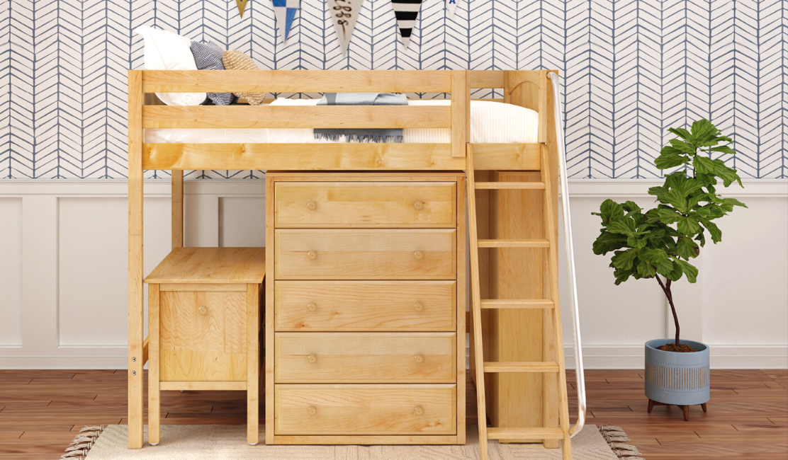 How to Maximize Storage with a High Loft Bed