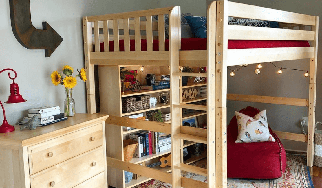 Tall Beds & Long Beds for Kids Rooms