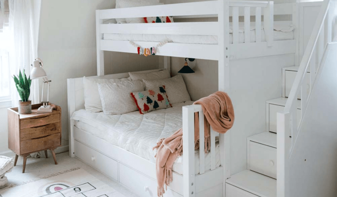 Safe bunk beds best sale for toddlers