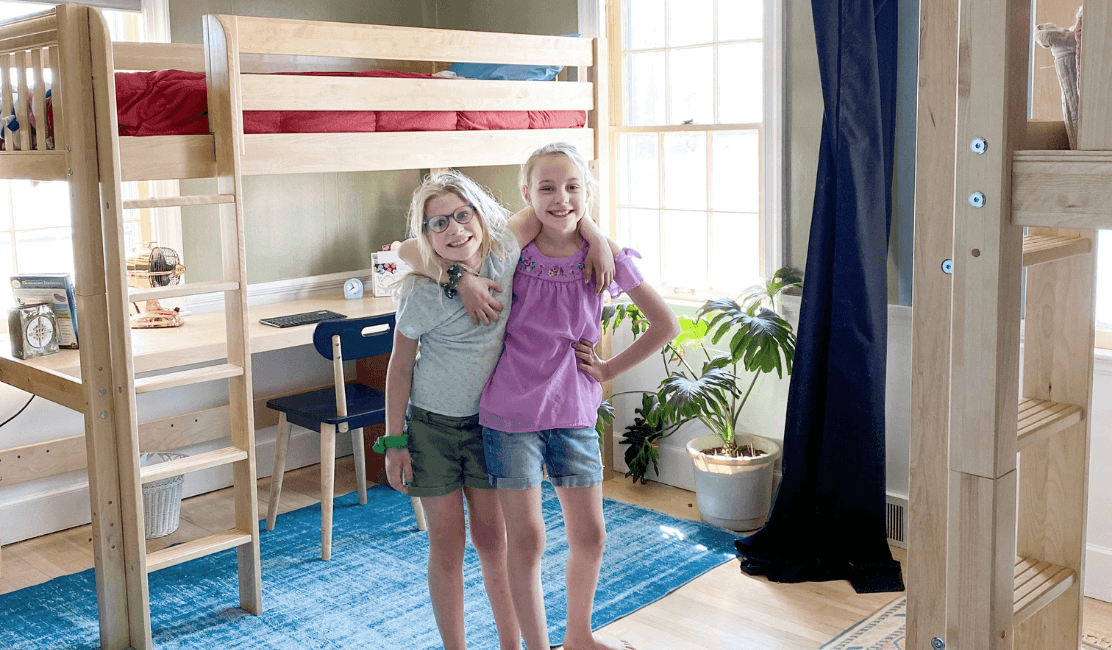 Twin Tweens Style their Shared Room with Twin XL Loft Beds – Maxtrix Kids