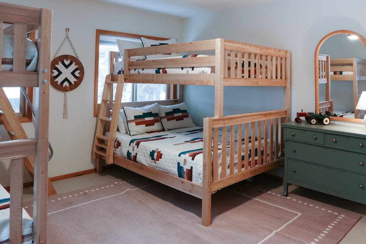 リトルビックヘッド　フランケンシュタイン3点セット Elizabeth Twin Over Full Bunk Bed - Designer Review & Photo