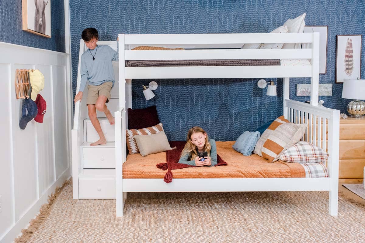 Shop Best Selling Kids Staircase Bunk Beds Maxtrix Kids