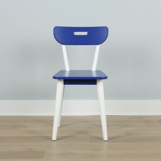 2512-101 : Furniture Chair, Blue/White