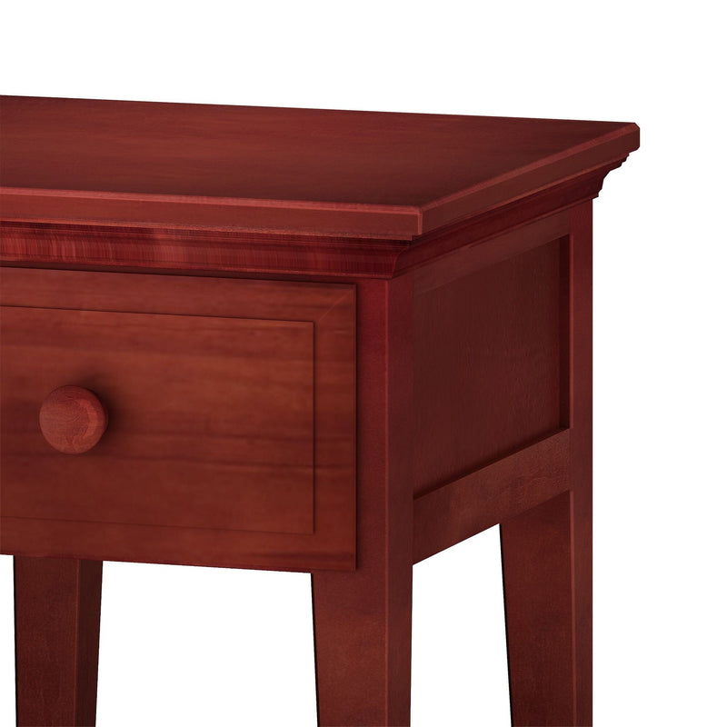 1 Drawer Nightstand with Shelf