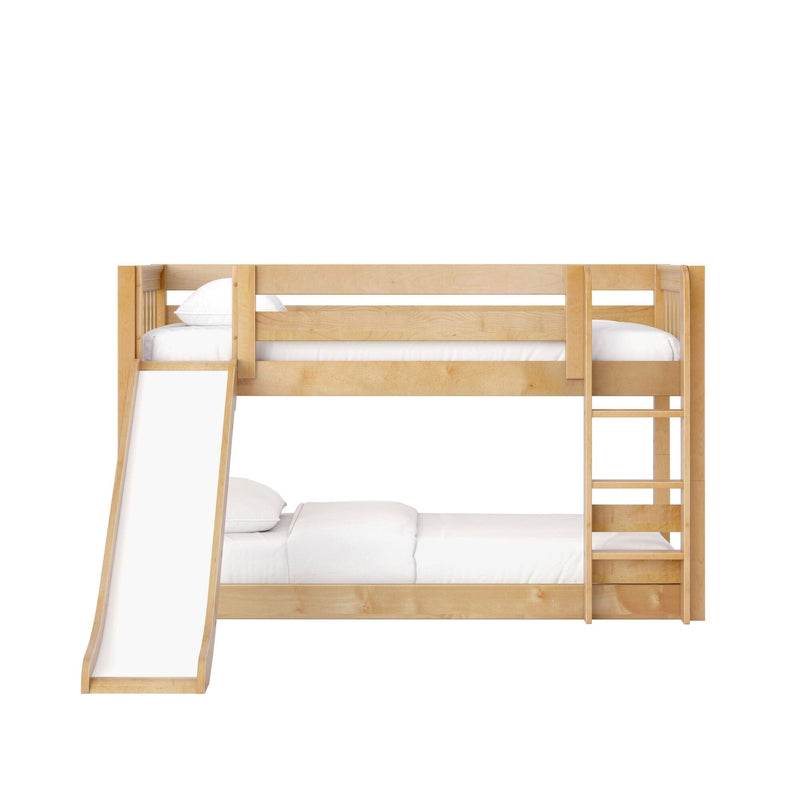 Floor Bunk Bed with Slide