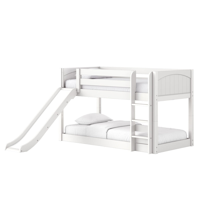 Floor Bunk Bed with Slide