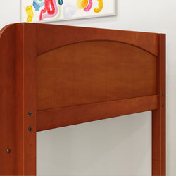 Wooden headboard design for bedroom furniture.