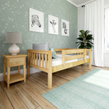 YEAH NS : Kids Beds Twin Toddler Bed, Slat, Natural