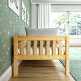 YEAH NS : Kids Beds Twin Toddler Bed, Slat, Natural