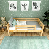 YEAH NS : Kids Beds Twin Toddler Bed, Slat, Natural