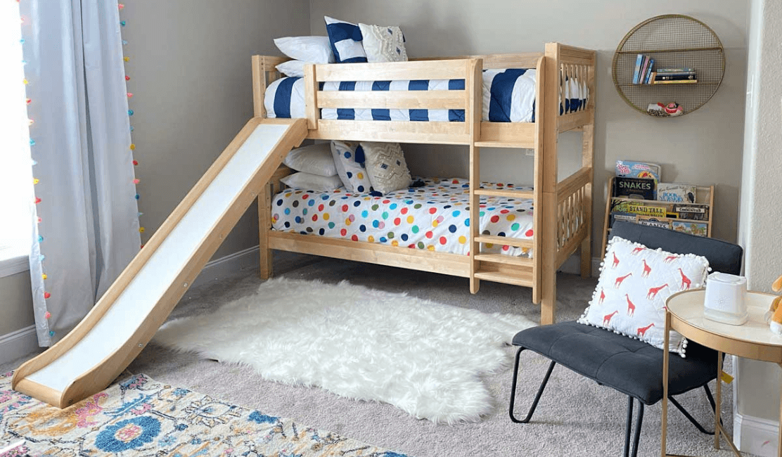 best beds for 5 year olds: little girl and little boy beds