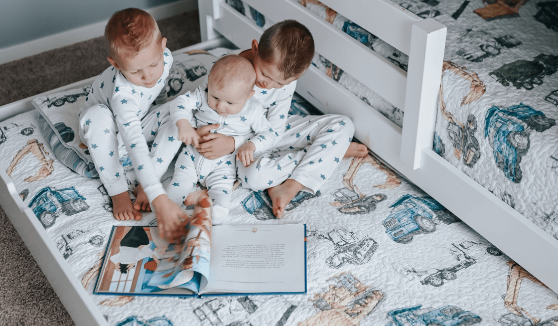 Mama of Three Loves Bunk Beds with Stairs for Growing Boys
