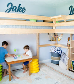 Corner Loft Beds