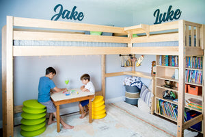 Corner Loft Beds