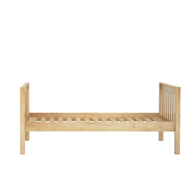 1040 XL NS : Kids Beds Twin XL Basic Bed - Medium, Slat, Natural