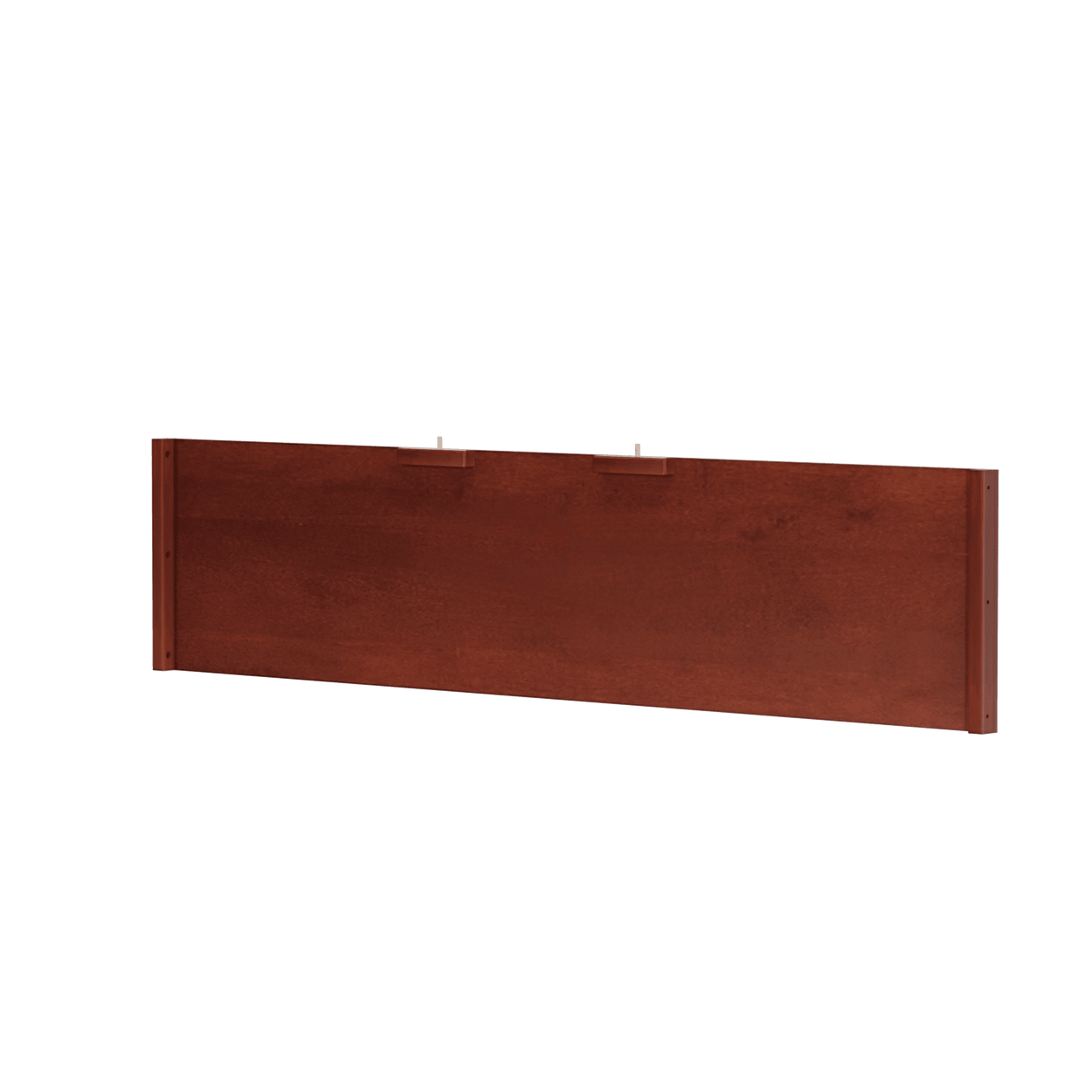 High-quality walnut wood headboard for bedroom furniture.