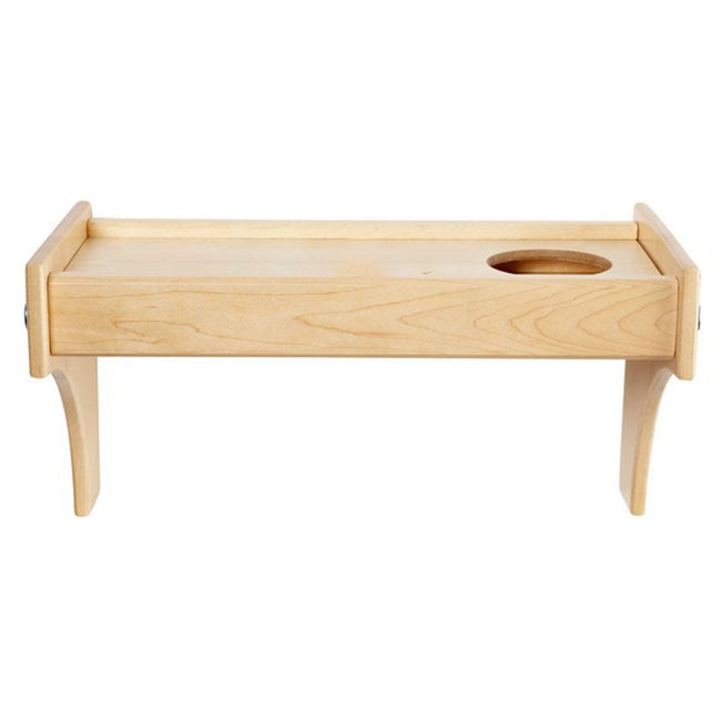2111-001 : Accessories Tray & Beverage Holder, Natural