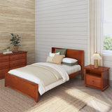 2160 XL CP : Kids Beds Full XL Traditional Bed, Panel, Chestnut