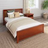 2160 XL CS : Kids Beds Full XL Traditional Bed, Slat, Chestnut