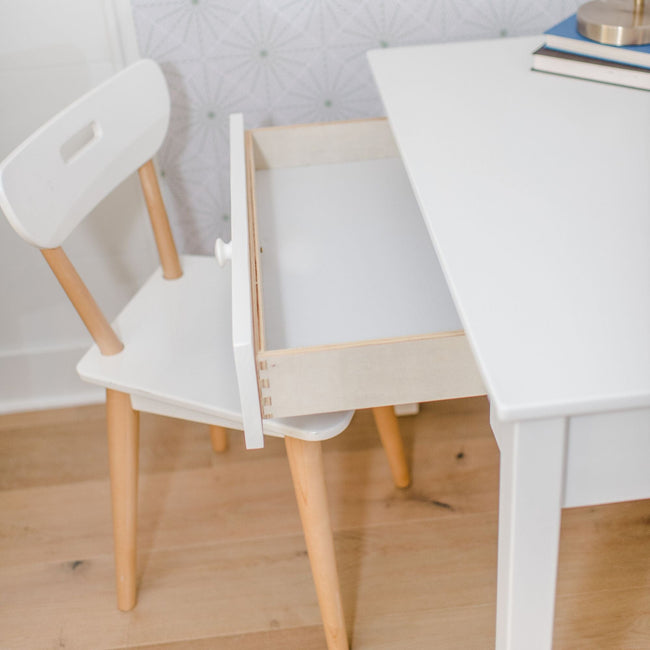 2440-002 : Furniture Study Desk, White