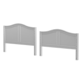 322-002 : Component Full Curved Bed End Med/Low, White