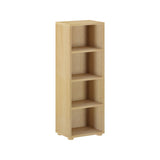 4643-001 : Bookcase Mid Bookcase, Natural- 15"