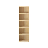 4653-001 : Bookcase High Bookcase, Natural- 15"