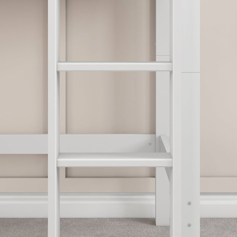 Mid Loft Bed with Slide