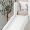 Low Loft Bed with Slide and Stairs