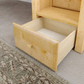 Low Loft Bed with Slide and Stairs