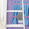 Fort Loft Bed with Slide
