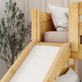 Classic Twin Bunk Bed with Slide