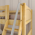 Classic Twin Bunk Bed with Slide