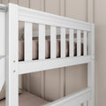 Classic Twin Bunk Bed with Slide