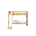 Classic Twin Bunk Bed with Slide