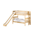 Classic Twin Bunk Bed with Slide