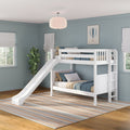 Classic Twin Bunk Bed with Slide