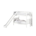 Classic Twin Bunk Bed with Slide
