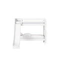 Classic Twin Bunk Bed with Slide