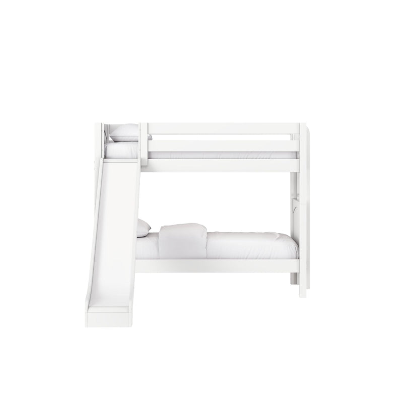 Classic Twin Bunk Bed with Slide