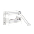 Classic Twin Bunk Bed with Slide