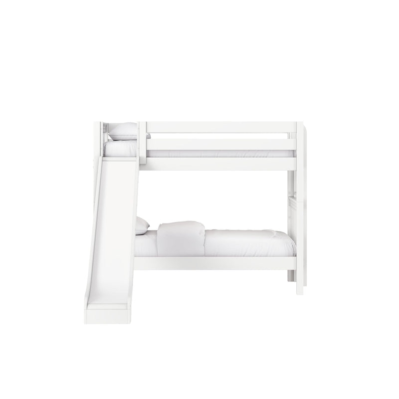 Classic Twin Bunk Bed with Slide