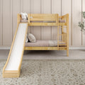 Classic Twin Bunk Bed with Slide