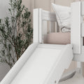 Classic Twin Bunk Bed with Slide