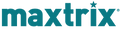 Maxtrix brand logo featuring stylized typography with a star symbol, teal color scheme.