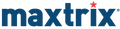 Maxtrix logo in blue with a red star for the 