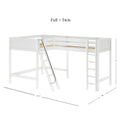 High Corner Loft Bed