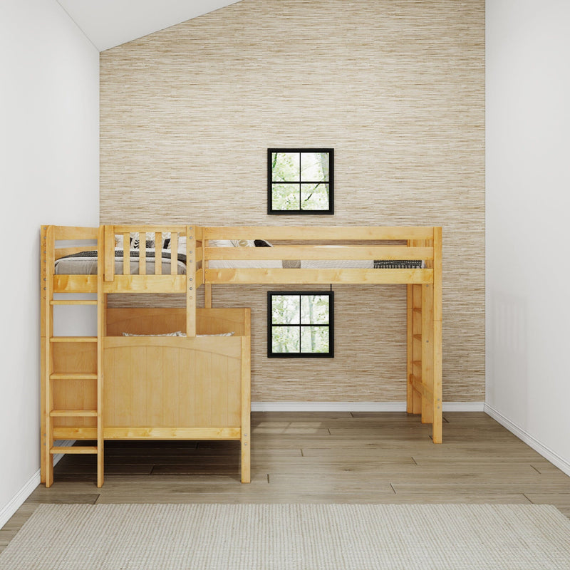 High Corner Loft Bed