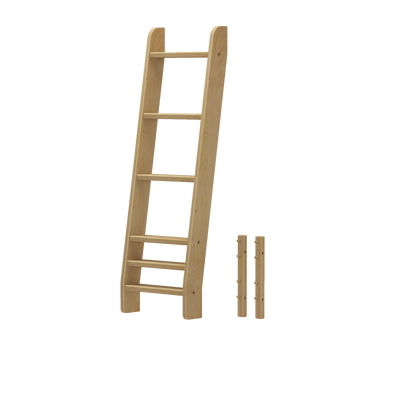1469-001 : Component Ladder for High Full over Queen Bunk, Natural